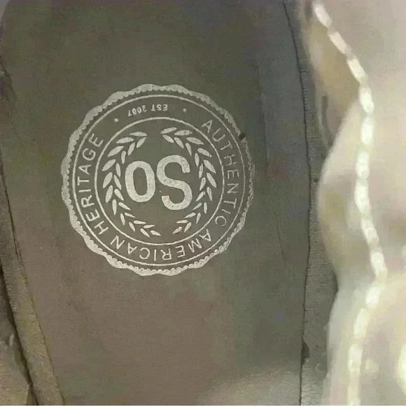 Women's SO Beige Suede Embroidered Open Toe Booties Size 9.5 Boho Floral outdoor - Picture 11 of 13